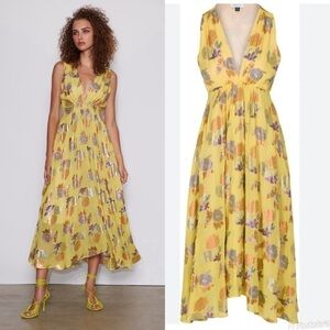 NWT Delfi Collective Regina Midi Dress